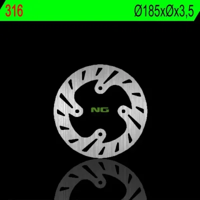 Tarcza hamulcowa NG przód Beta REV REV3 125 200 250 99-02 (NG316) Tarcza hamulcowa NG przód Beta REV REV3 125 200 250 99-02 (NG316)