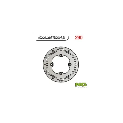 Tarcza hamulcowa NG tył  Aprilia RS 50 99-05 TUONO 50 03-07 (NG290)