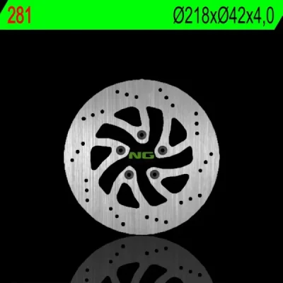 Tarcza hamulcowa NG przód Italjet JACKPOT 125 01 JUPITER 125 02 MILLENIUM 125 00-02 (NG281) Tarcza hamulcowa NG przód Italjet JACKPOT 125 01 JUPITER 125 02 MILLENIUM 125 00-02 (NG281)