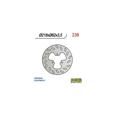 Tarcza hamulcowa NG tył Derbi 50 125 Gas Gas 125 450 (NG238) Tarcza hamulcowa NG tył Derbi 50 125 Gas Gas 125 450 (NG238)
