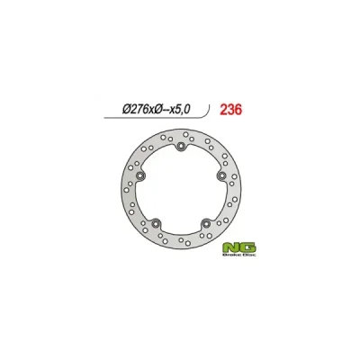 Tarcza hamulcowa NG tył BMW R 850 1100 1150 1200 (NG236) Tarcza hamulcowa NG tył BMW R 850 1100 1150 1200 (NG236)
