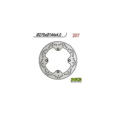 Tarcza hamulcowa NG przód Honda XRV 750 90-02 (NG207) Tarcza hamulcowa NG przód Honda XRV 750 90-02 (NG207)