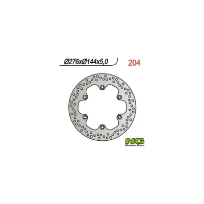 Tarcza hamulcowa NG przód Honda CBR 600F 87-94 CBX VT FJS VF CBR 125R 03-09 TRIUMH 900 276X144X5 (NG204) Tarcza hamulcowa NG przód Honda CBR 600F 87-94 CBX VT FJS VF CBR 125R 03-09 TRIUMH 900 276X144X5 (NG204)