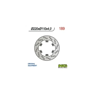 Tarcza hamulcowa NG tył Aprilia 50 RX 92-05 PEGASO 50 Beta 200 350 400 (NG189) Tarcza hamulcowa NG tył Aprilia 50 RX 92-05 PEGASO 50 Beta 200 350 400 (NG189)