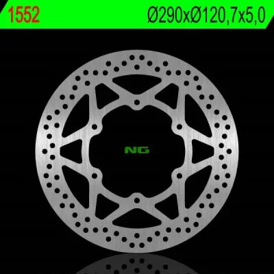 Tarcza hamulcowa NG przód Suzuki GW 250 INAZUMA 12-17 (NG1552) Tarcza hamulcowa NG przód Suzuki GW 250 INAZUMA 12-17 (NG1552)