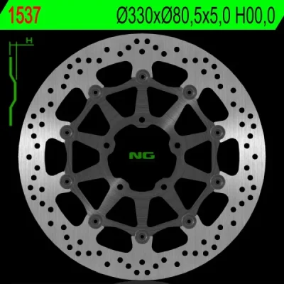 Tarcza hamulcowa NG przód  Kawasaki ZX-10R 16-18 (NG1537)