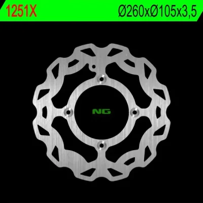 Tarcza hamulcowa NG przód  Beta 125RR 4T 08-17 RR125 ENDURO 2T 18 RR50 (NG1251X)