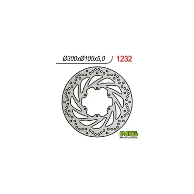 Tarcza hamulcowa NG przód BMW F 650 GS X F 800GS 13-16 (NG1232) Tarcza hamulcowa NG przód BMW F 650 GS X F 800GS 13-16 (NG1232)