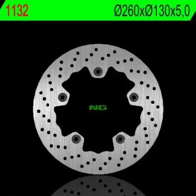 Tarcza hamulcowa NG przód  TGB 125 250 300 08-18 (NG1132)