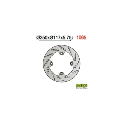 Tarcza hamulcowa NG tył Suzuki AN 650 BURGMAN 02-03 (NG1065) Tarcza hamulcowa NG tył Suzuki AN 650 BURGMAN 02-03 (NG1065)