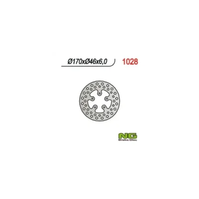 Tarcza hamulcowa NG tył Honda TRX 420 0-11 TRX650 680 03-19 (NG1028) Tarcza hamulcowa NG tył Honda TRX 420 0-11 TRX650 680 03-19 (NG1028)