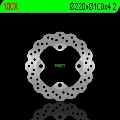 Tarcza hamulcowa NG tył  Kawasaki ER 6F N 06-17 ZX-6R 02-17 KLE 650 07-14 Z 750 03-06 ZX-9R 98-03 ZX-10R (NG100X)
