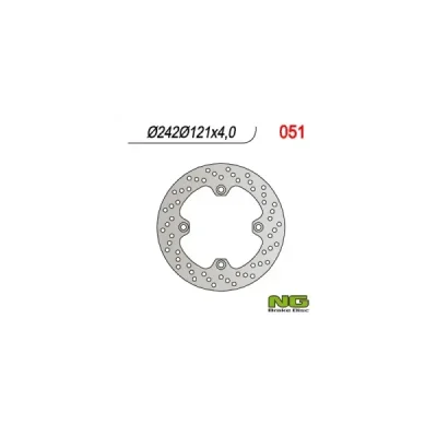 Tarcza hamulcowa NG przód Suzuki DR 600 85-89 (NG051) Tarcza hamulcowa NG przód Suzuki DR 600 85-89 (NG051)