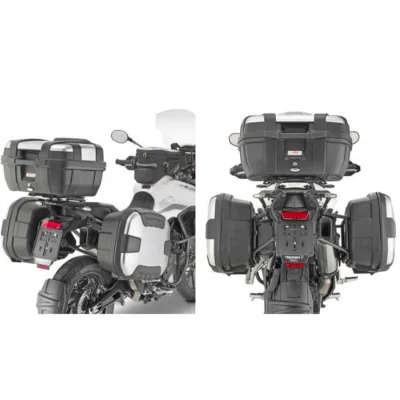 Stelaż kufrów bocznych Monokey Triumph Tiger 900 '20-'24 pod kufry K-Venture Alu/K'Mission Alu - Kappa Stelaż kufrów bocznych Monokey Triumph Tiger 900 '20-'24 pod kufry K-Venture Alu/K'Mission Alu - Kappa