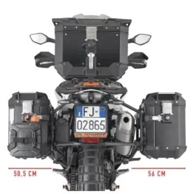 Stelaż kufrów bocznych Monokey Cam Side KTM 890SMT '23- pod kufry KFR K'Force Alu - Kappa Stelaż kufrów bocznych Monokey Cam Side KTM 890SMT '23- pod kufry KFR K'Force Alu - Kappa