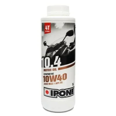 Olej silnikowy 10.4 API SN/JASO MA2 10W40 półsyntetyk 1L - Ipone Olej silnikowy 10.4 API SN/JASO MA2 10W40 półsyntetyk 1L - Ipone