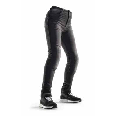 Modeka Spodnie Jeansy Motocyklowe Damskie City Nomad Kim Black Czarny Xs