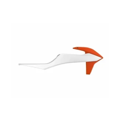 Komplet osłon chłodnicy Polisport pomarańczowy 16/czarny (8422100001) Komplet osłon chłodnicy Polisport pomarańczowy 16/czarny (8422100001)