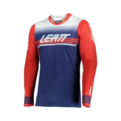 Leatt Koszulka Moto 5.5 Ultraweld Jersey Royal Granatowy/Czerwony S Leatt Koszulka Moto 5.5 Ultraweld Jersey Royal Granatowy/Czerwony S