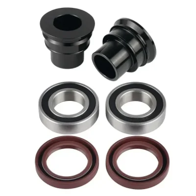 Łożyska koła przednie z uszczelniaczami i tulejkami ośka 22mm kolor czarny KTM / Husqvarna '03-'15 - FM-Parts