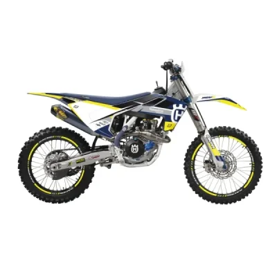 Blackbird Komplet Naklejek (Oklein) Husqvarna Fc/Tc '16-'18, Te/Fe '17-'19 Dream 5 Niebieski Żółty