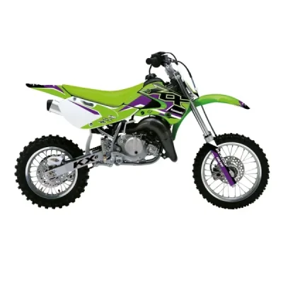 Blackbird Komplet Naklejek (Oklein) Kawasaki Kx 65 '00-'23 Dream 5 Zielony