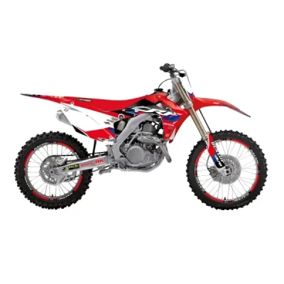 Blackbird Komplet Naklejek (Oklein) Honda Crf 250R '14-'17, Crf 450R '13-'16 Dream 5 Czerwony Czarny