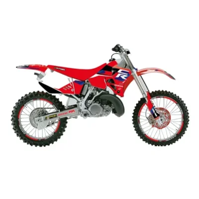 Blackbird Komplet Naklejek (Oklein) Honda Cr 125R '93-'97, Cr 250R '92-'96 Dream 5 Czerwony Czarny