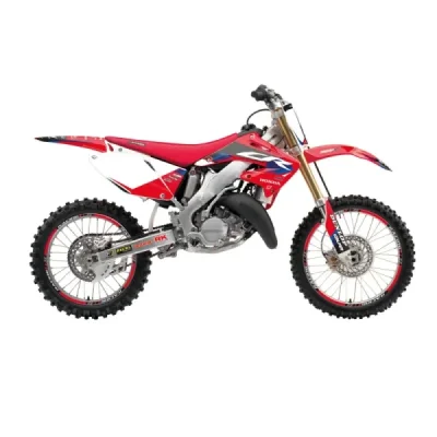 Blackbird Komplet Naklejek (Oklein) Honda Cr 125R '00-'01, Cr 250R '02-'07 Dream 5 Czerwony Czarny