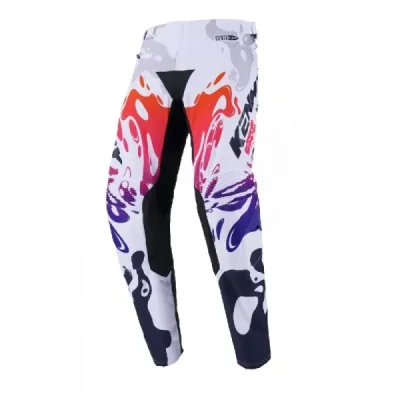 Kenny Racing Spodnie Cross/Enduro Model Performance Fluid Biały/Czerwony/Czarny 36