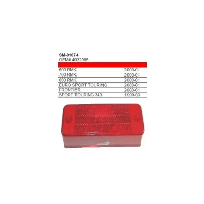 Klosz lampy tylnej Bronco SM-01074 Klosz lampy tylnej Bronco SM-01074