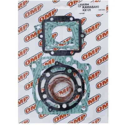 Uszczelki głowicy i cylindra zestaw, TOP-END, JR L2020504, KAWASAKI KX 125 '98-'00 Uszczelki głowicy i cylindra zestaw, TOP-END, JR L2020504, KAWASAKI KX 125 '98-'00