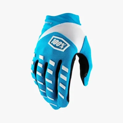 100 Procent Rękawice Cross/Enduro Airmatic Blue Niebieski/Biały 2Xl 100 Procent Rękawice Cross/Enduro Airmatic Blue Niebieski/Biały 2Xl