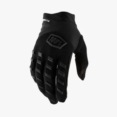 100 Procent Rękawice Cross/Enduro Airmatic Black/Charcoal Czarny S
