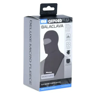 Oxford Kominiarka Polar Z Dużym Otworem Na Oczy Deluxe Balaclava Micro Fleece Czarny Uniwersalny Oxford Kominiarka Polar Z Dużym Otworem Na Oczy Deluxe Balaclava Micro Fleece Czarny Uniwersalny