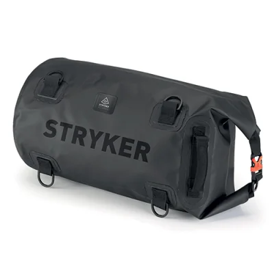 Torba wałek na siedzenie/bagażnik Stryker 30L wodoszczelna czarna 27x50x27cm - Kappa Torba wałek na siedzenie/bagażnik Stryker 30L wodoszczelna czarna 27x50x27cm - Kappa