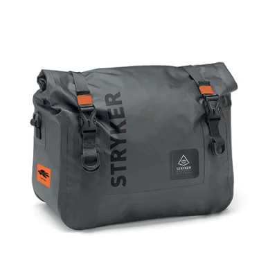 Torba na siedzenie/bagażnik Stryker 15L wodoszczelna czarna 38x16x26cm - Kappa