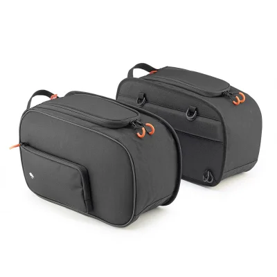 Sakwy boczne Stryker 17L czarne 29x15x45cm - Kappa Sakwy boczne Stryker 17L czarne 29x15x45cm - Kappa