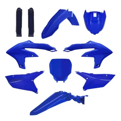 Zestaw plastików Body Kit Polisport Yamaha YZF 250 24 YZF 450 23-24 niebieski biały OEM - 91349