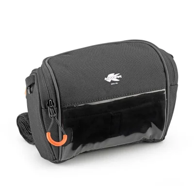 Torba na kierownicę Stryker 2L czarna 15x7x20cm - Kappa Torba na kierownicę Stryker 2L czarna 15x7x20cm - Kappa