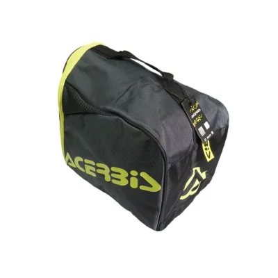 Zestaw torba na buty X-Linear + torba na kask X-Linear czarny/żółty + zestaw do pielęgnacji kasku - Acerbis