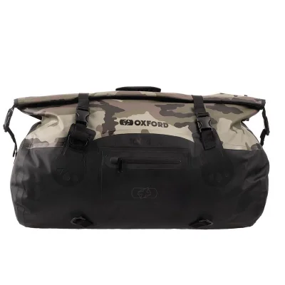Torba Aqua T-50 Rollbag wodoodporna 50L czarny/camo - Oxford