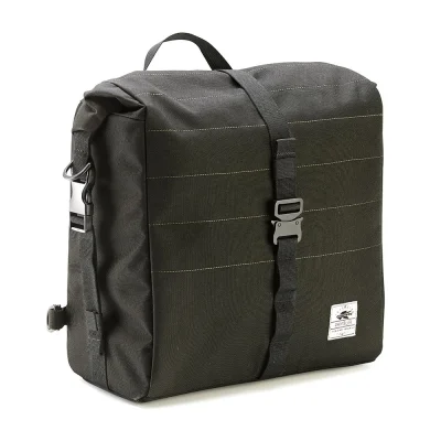 Sakwa boczna Cafe Racer Rambler 13L czarna 29x29x16cm - Kappa Sakwa boczna Cafe Racer Rambler 13L czarna 29x29x16cm - Kappa