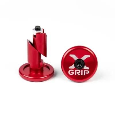X-Grip Końcówki Kierownicy Do Otworu O Średnicy 12-16,2Mm Czerwony
