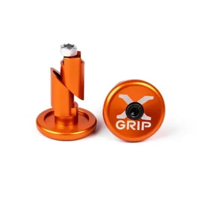 X-Grip Końcówki Kierownicy Do Otworu O Średnicy 12-16,2Mm Pomarańczowy