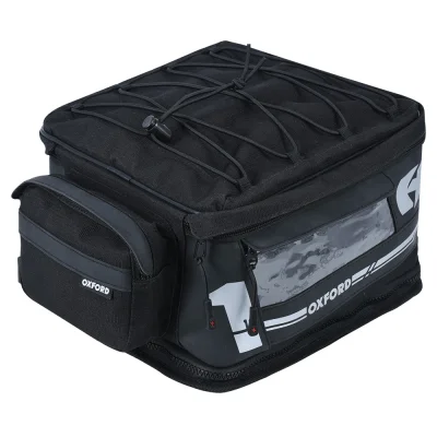 Torba na tylne siedzenie F1 Tail Pack Small 18L z zamkiem czarna - Oxford Torba na tylne siedzenie F1 Tail Pack Small 18L z zamkiem czarna - Oxford
