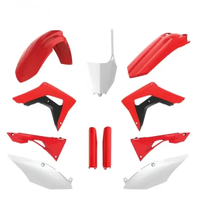 Komplet plastików Honda CRF 250RX/450RX czerwony/czarny Polisport Komplet plastików Honda CRF 250RX/450RX czerwony/czarny Polisport