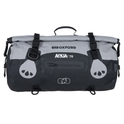 Torba Aqua T-70 Rollbag wodoodporna 70L czarny/szary - Oxford Torba Aqua T-70 Rollbag wodoodporna 70L czarny/szary - Oxford