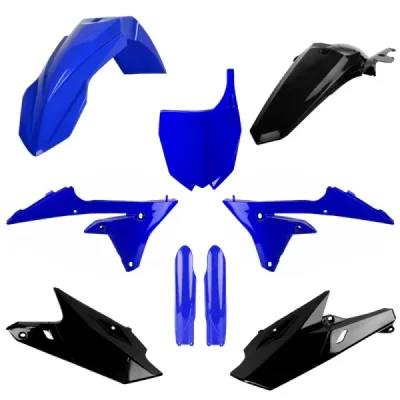 Komplet plastików Yamaha YZ 250F/450F niebieski/czarny Polisport Komplet plastików Yamaha YZ 250F/450F niebieski/czarny Polisport
