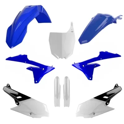 Komplet plastików Yamaha YZ 250F/450F OEM niebieski/biały/czarny Polisport Komplet plastików Yamaha YZ 250F/450F OEM niebieski/biały/czarny Polisport